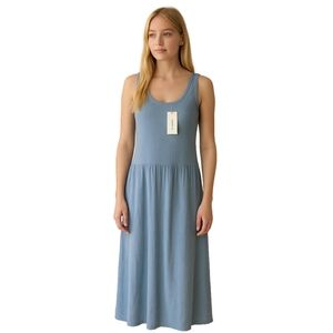 Universal Thread Knit Ribbed Drop Waist Midi sleeveless Dress